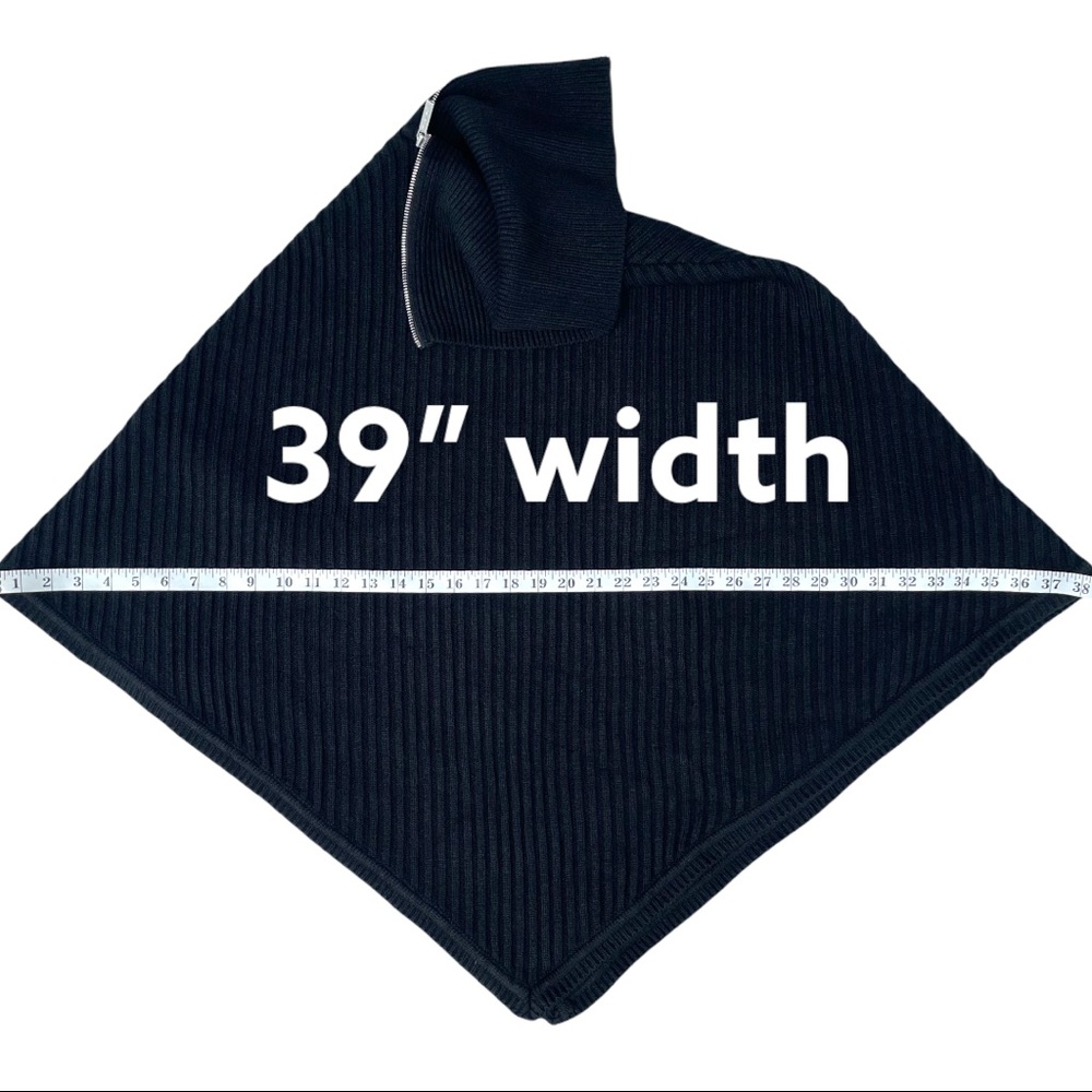 ❌❌❌Michael Kors Black Knit Poncho - Picture 8 of 14